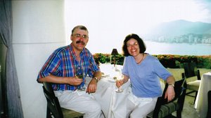 Dick and Lisa at Baikal