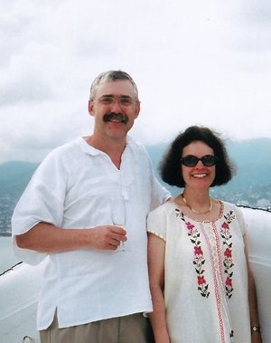 Dick and Lisa at Villa Arabesque 3