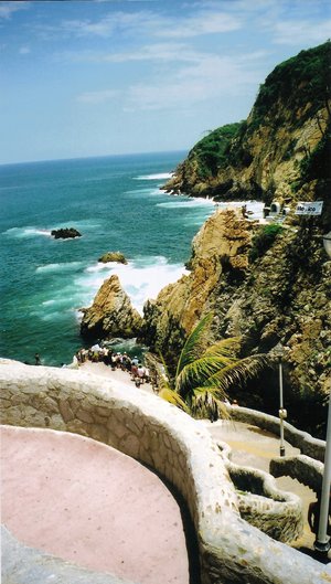 La Quebrada from Above