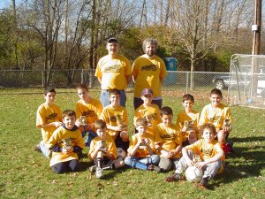 Jonathan's Soccer Team, Fall 2004