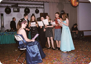 Serenade Schecter kids sing a song