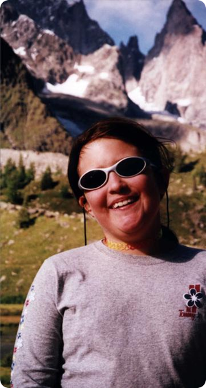 Melissa in Val Veny