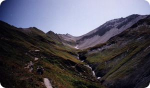 to Grand Col Ferret